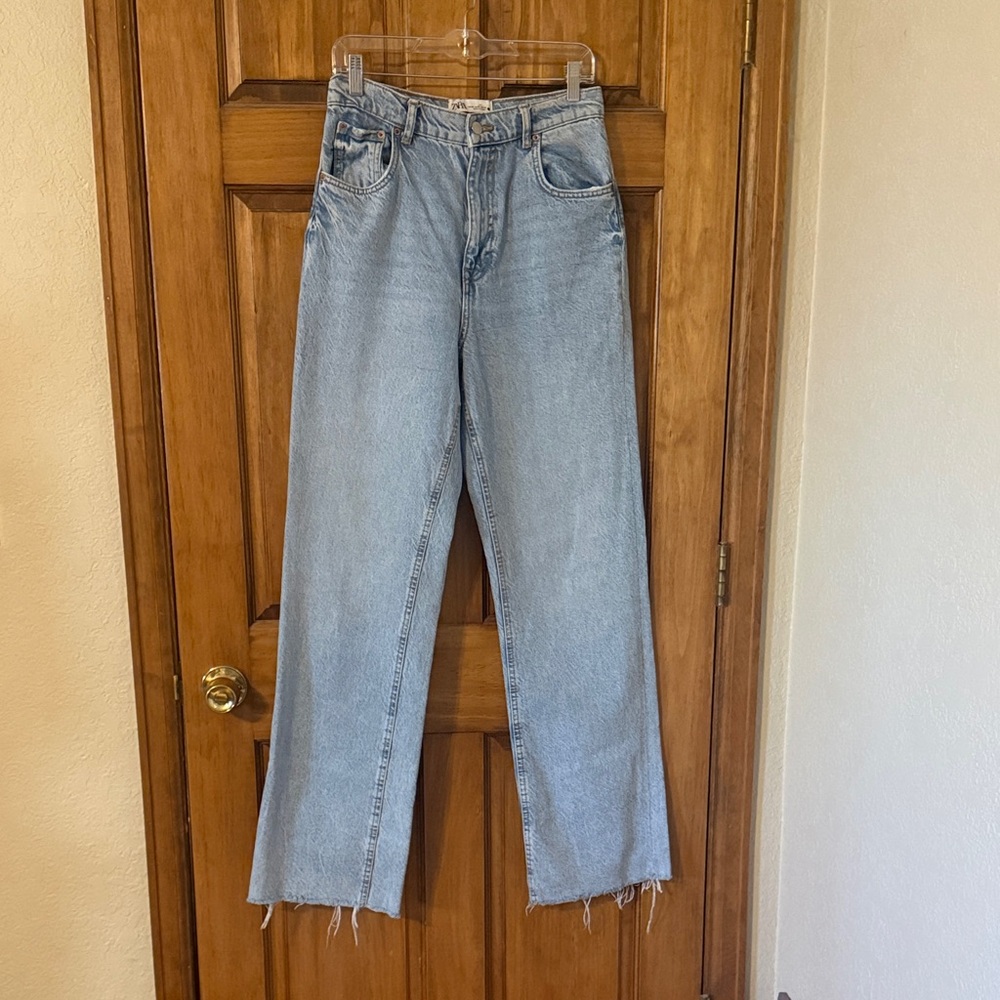 Zara Classic Light Blue Women's Jeans 90’s